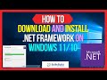 installation complète NET FRAMEWORK 3.5 POUR ROBOT (RSA) &(CBS)sur pc