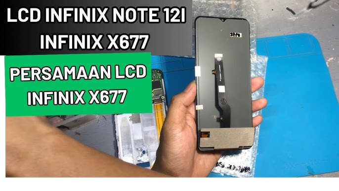 Infinix Note 12 (X663) Screen LCD Display Replacement, Display Change
