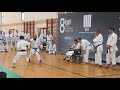 Kwf world cup malta 2017 demonstration kumite by otsuka sensei and mourad sensei