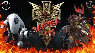 Warhammer 40000, ЖАРКАЯ БИТВА, ТАУ против ОРКОВ!!!