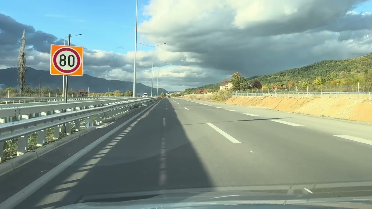 Автопат Охрид-Кичево ( Подмоље - Требеништа)