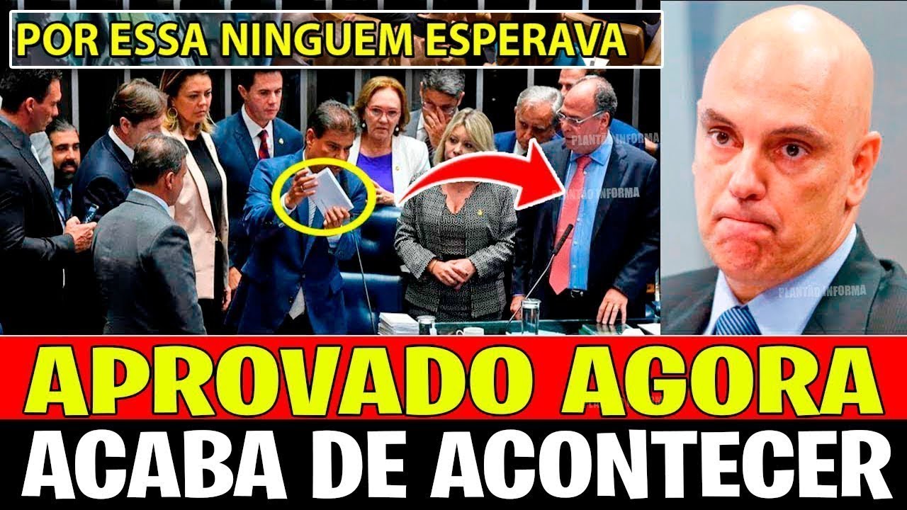 URGENTE! ESTÁ FORA ACABA DE ACONTECER!! - YouTube
