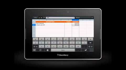 Docs To Go BlackBerry PlayBook OS 20  How To Demo Official Demo Video)