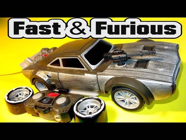 Hot Wheels Fast & Furious Blast & Burn Ice Charger, Voiture