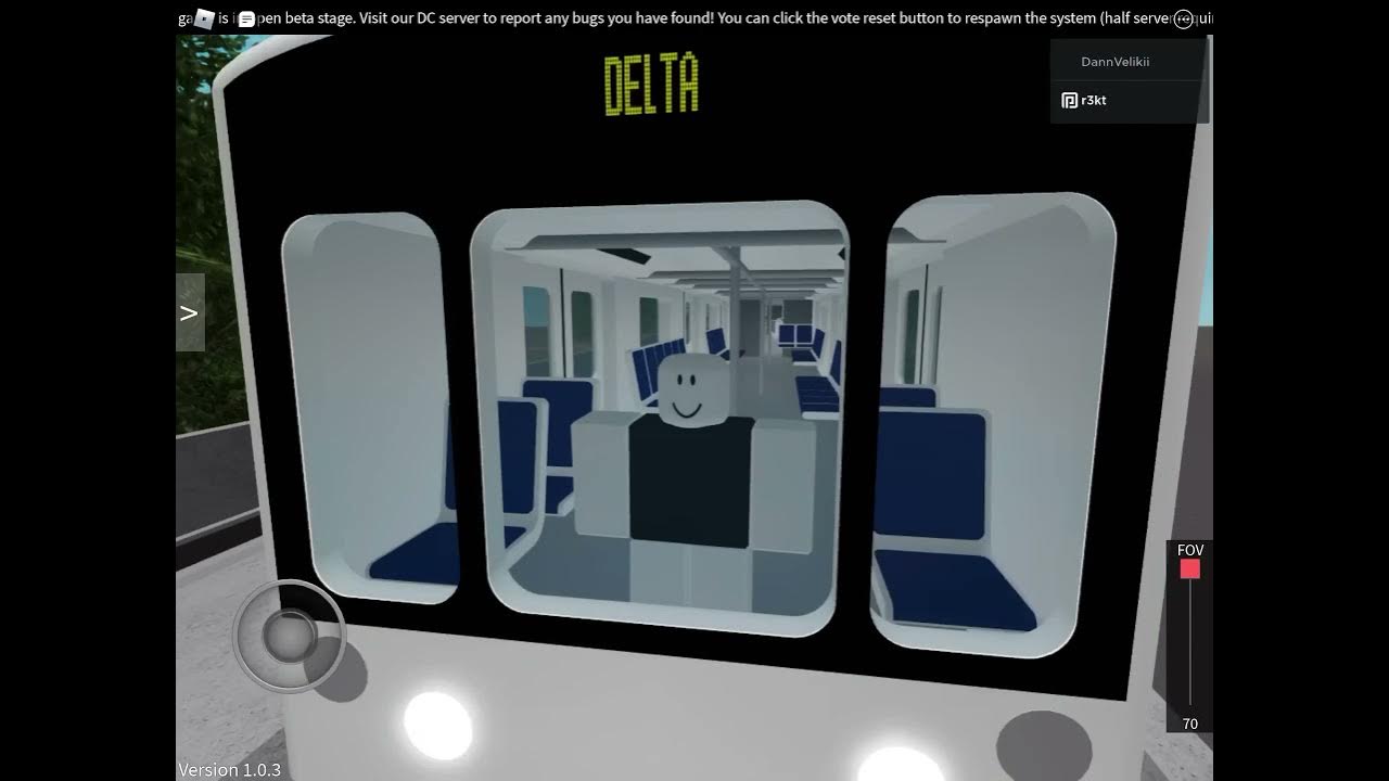 Last Train to Delta Roblox Delta Line Project YouTube