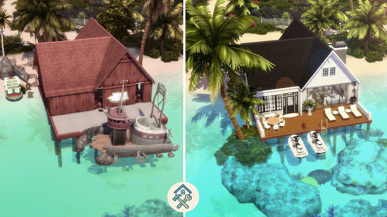 UMA CASA ABANDONADA NA ILHA MERECE UMA LINDA REFORMA, VAMOS REFORMAR! 😍│ Slow Build │ Construção