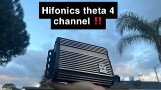 Hifonics theta 4 channel ‼