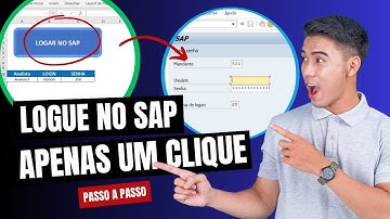 Como Fazer o Login no SAP Automaticamente Com Um Clique | SAP | VBA | Excel - Passo a Passo | 2023