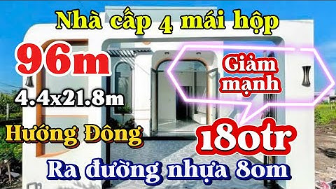 Đất Cần Giuộc Giá Rẻ| Nhà cấp 4 mái hộp đường xe hơi đang giảm giá.