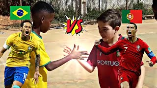 Brasil vs Portugal (Copa do Mundo de  crianças) Mundialitalo 2018