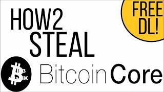 How to Steal Bitcoins - FREE BITCOIN CORE WALLET STEALER (NEW 2022!)