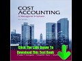 Test Bank For Cost Accounting 14e Global Edition Horngren Datar Rajan