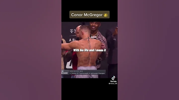 Mcgregor 🔥-If you disrespect a person's kindness and take it as a weakness you must pay