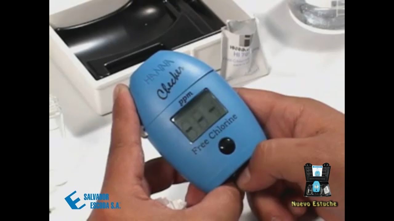 L tszik Nyersolaj Uralom Instrumento Para Medir El Cloro Del Agua