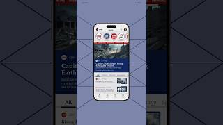 News Agregator App UI Design #appdesign #figma #news #uidesign #newsapp #prototype #uiux
