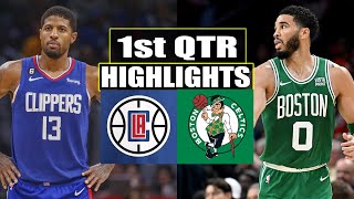 Los Angeles Clippers vs Boston Celtics 1st QTR Game  Highlights | December 23, 2023