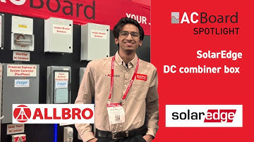 SolarEdge DC combiner box | ACBoard