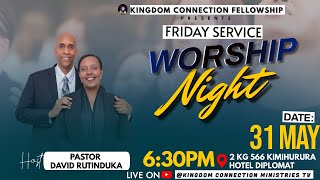 🔴Live - FRIDAY SERVICE (Worship night) With Pastor David RUTINDUKA - May 31,2024.