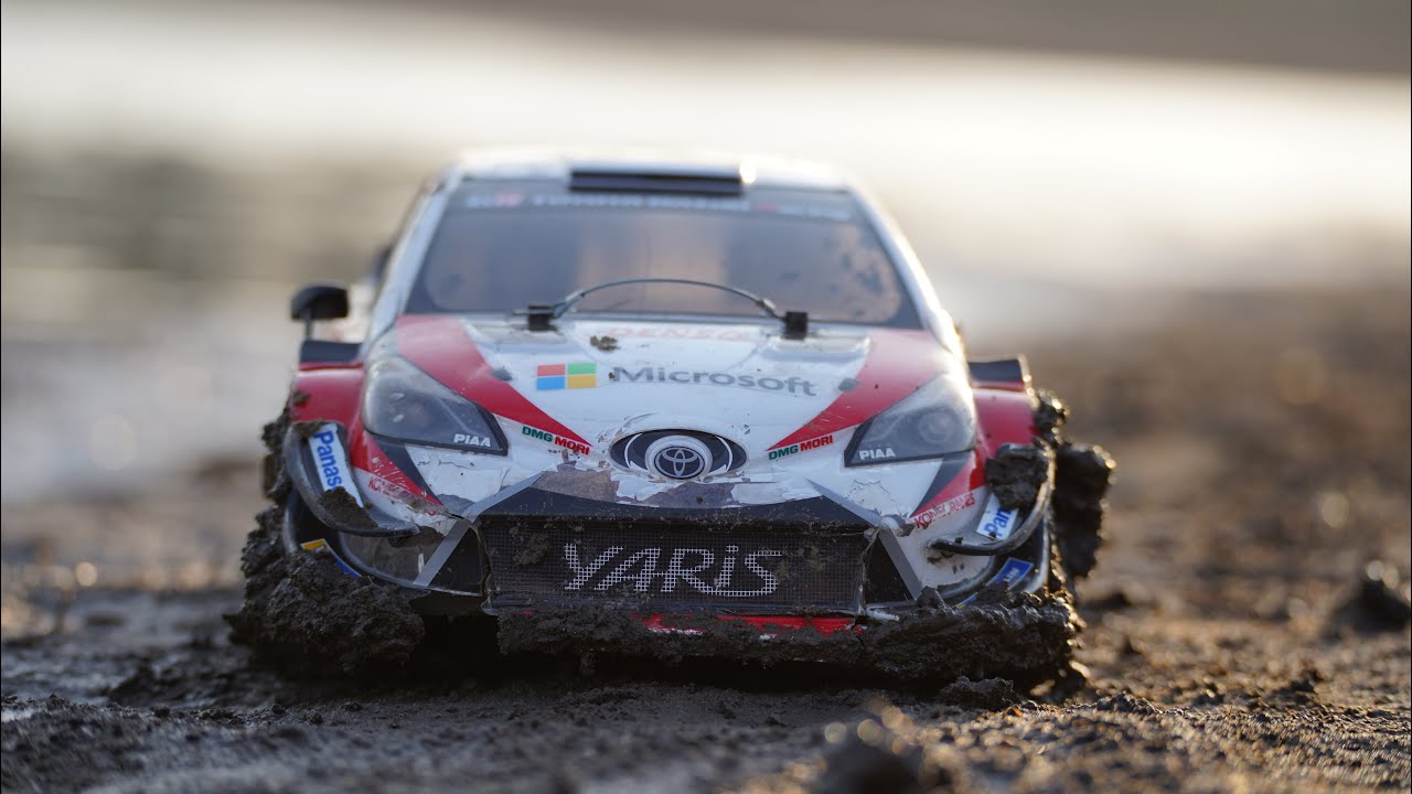 TAMIYA TT02 Yaris WRCへの旅 semifinal 満身創痍！ - YouTube