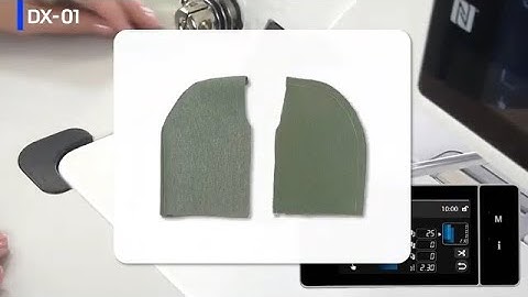 Beautiful Curve Stitching Starts with Feed Control | JUKI DX-01