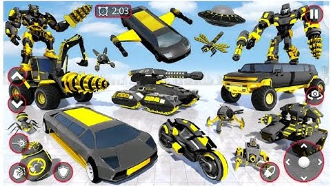 MECH  ROBOT TRANSFORMING GAME 2023 ( NEW ANDROID GAME...