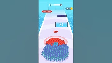 count masters: crowd runner 3d Level 20 #shorts #viral #trending