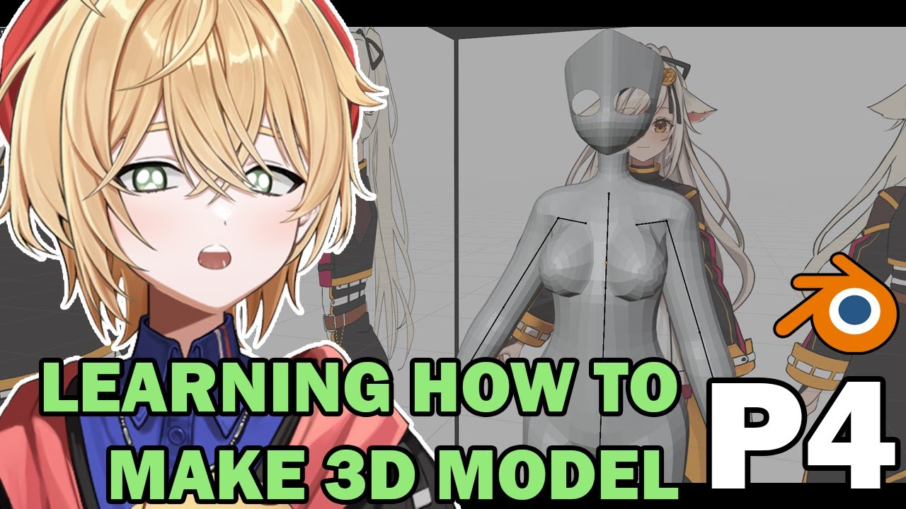 Learning how to make 3D model | Part 4 - YouTube