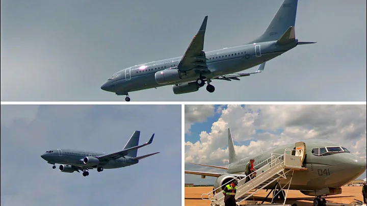 Watch This Epic C-40A Landing at Fort Worth - You'll Be Blown Away!