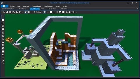 Voxel Farm: Importing MagicaVoxel models into Voxel Studio