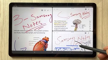 How to Use 3 Samsung Notes Apps at Same Time - Split Screen Mode