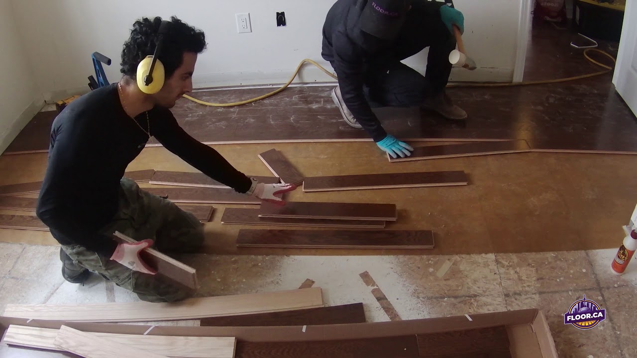 FLOOR.CA Part 1 Hardwood Installation Oakville Toronto YouTube