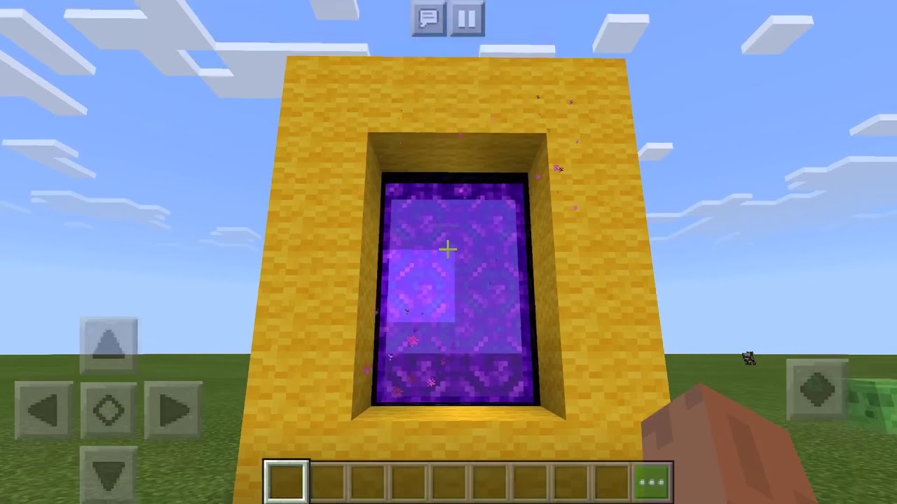 HOW TO MAKE A PORTAL TO SPONGEBOB SQUAREPANTS in Minecraft PE - YouTube