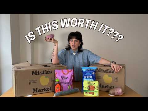 Thumbnail for is Misfits Market *ACTUALLY* sustainable? Honest review, groceries, recipes, and MORE!