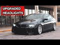 INSTALLING CUSTOM HEADLIGHTS FOR MY BMW E92