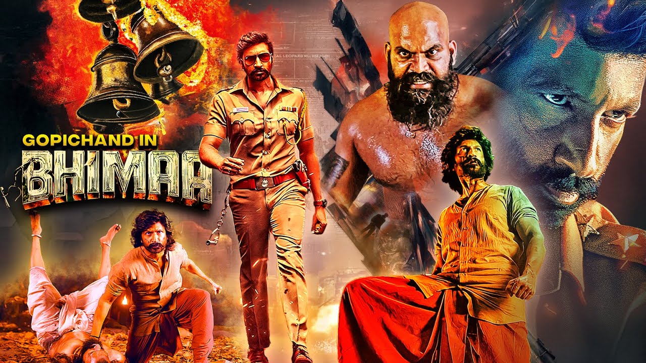 Bhimaa (2024) - गोपीचंद की जबरदस्त धमाकेदार हिंदी डब एक्शन मूवी - Gopichand, Priya Bhavani Shankar