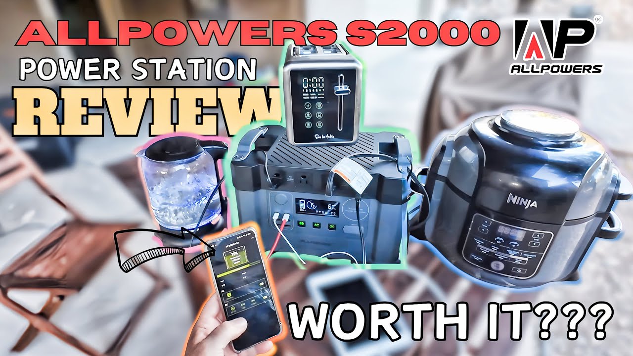 AllPowers S2000 Review 🔌 Portable Power Station For Camping 