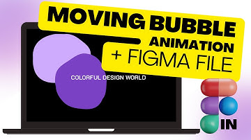 Moving Bubble Animation in Figma | Landing Page Examples | + Figma LINK in description 🤘