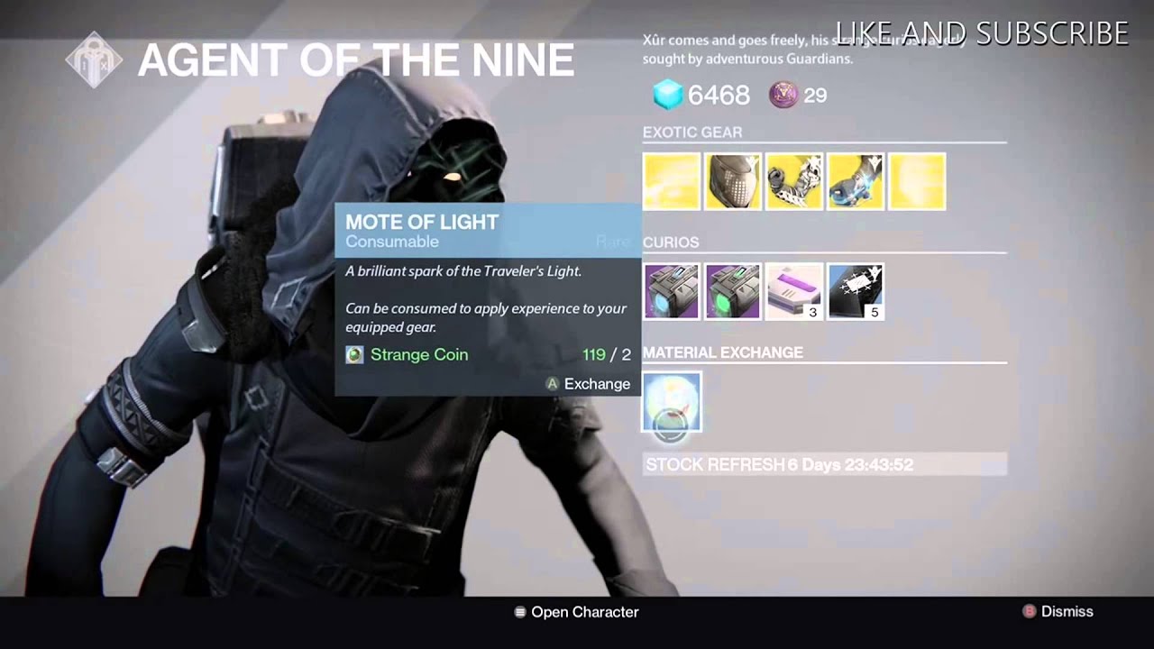 Destiny XUR location 9/18/15 (TTK)