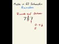 Runden auf Zehner! #mathe #mathetipps