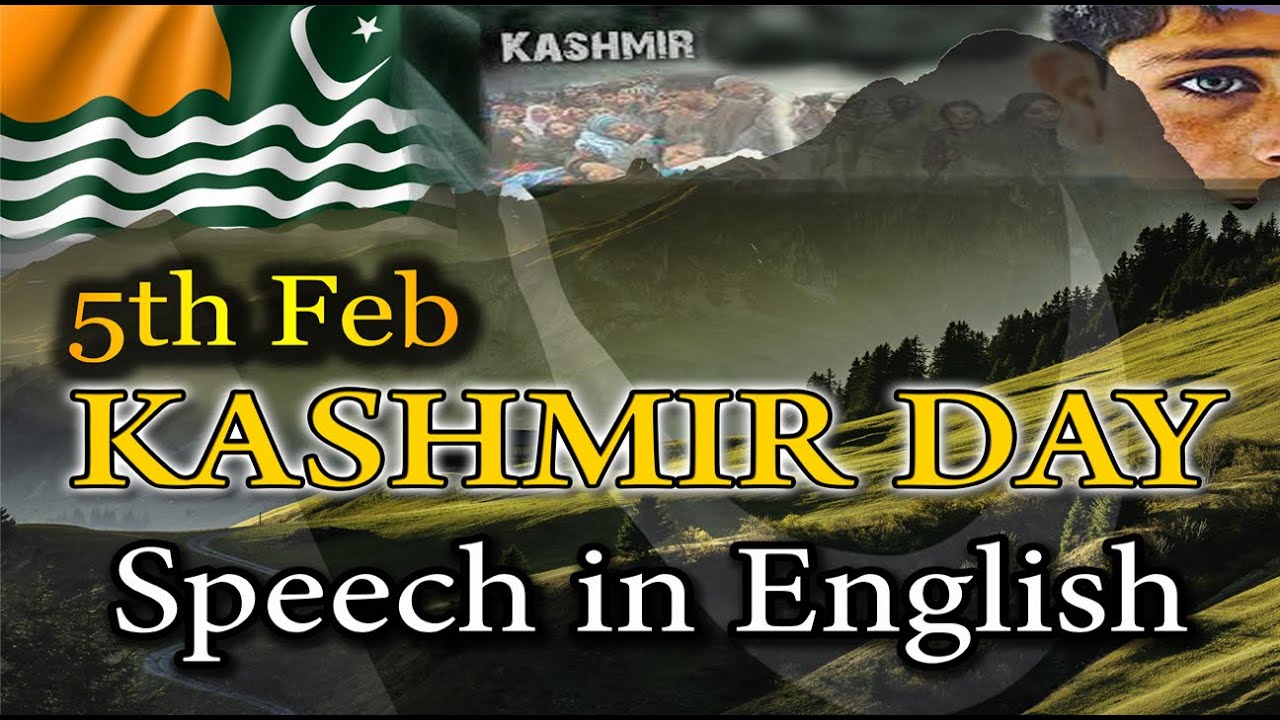 speech in english on kashmir day