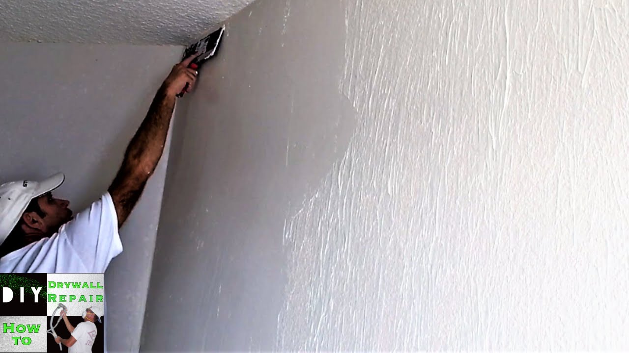 How To Skim Coat Using The Paint Roller Trick