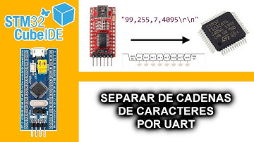 23.- SEPARAR CADENAS DE CARACTERES POR UART - CURSO MICROCONTROLADORES ARM EN C