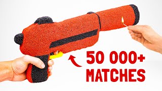 NERF from Matches - Amazing Chain Reaction