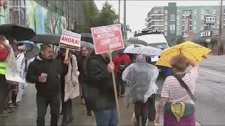 Los Angeles schools shut down as staff begin 3-day strike
