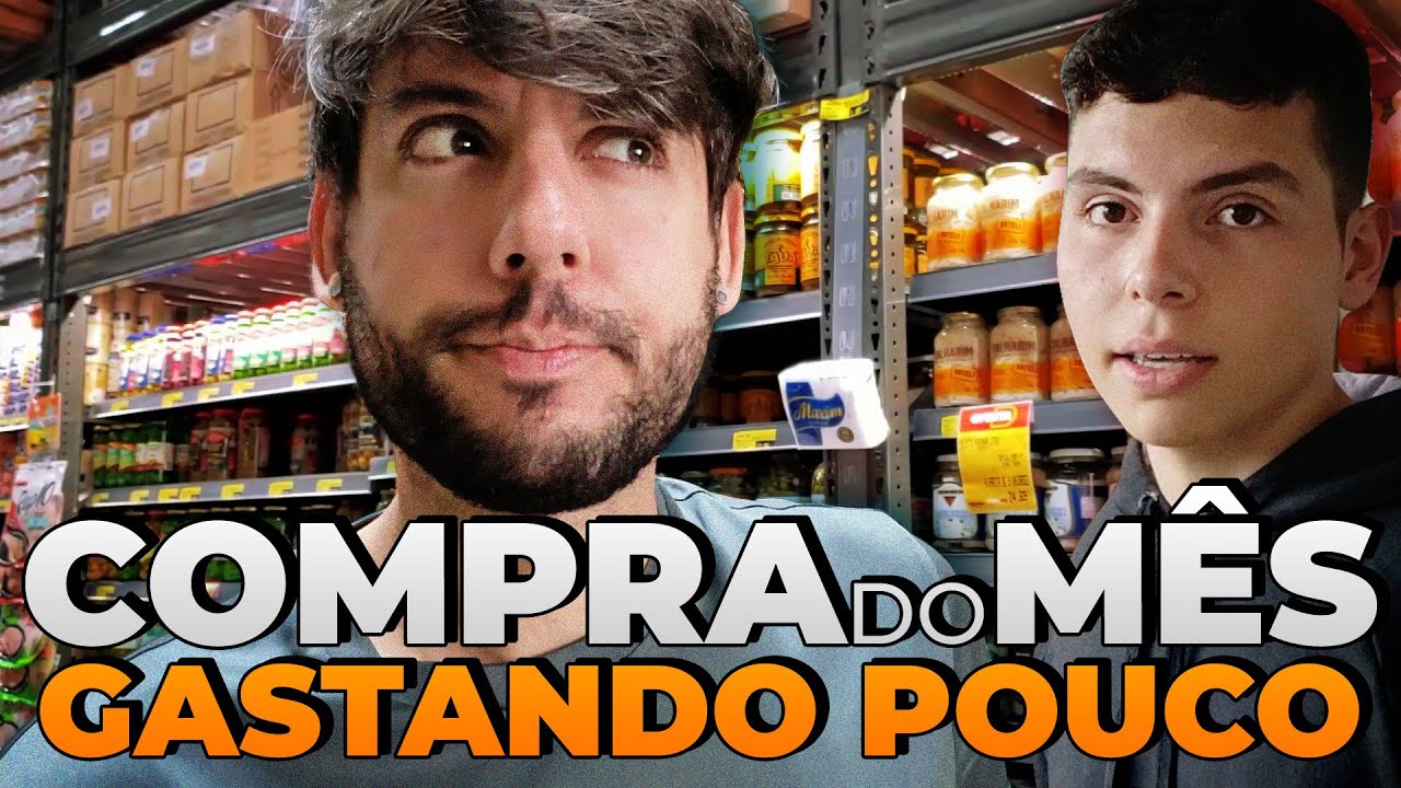 COMPRAS COM R$ 345 - ECONOMIZANDO NO MERCADO