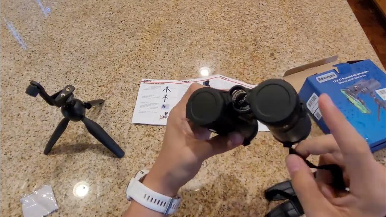 How to Use Phone Adapter for Adorrgon 12x42 Binoculars YouTube