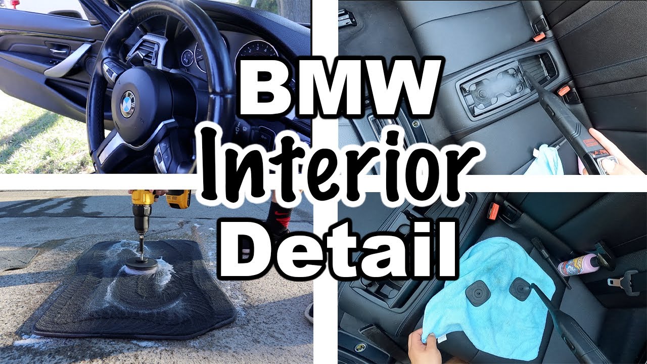 BMW FULL INTERIOR DETAIL!! **NEW VX5000 STEAM CLEANER** YouTube