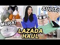 MGA SULIT BILHIN SA LAZADA! FASHION, HOME, WORKOUT ESSENTIALS! #TShopping | Toni Sia