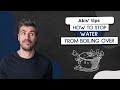 How to Stop Water from Boiling Over | Akis Petretzikis