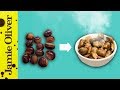 How to roast chestnuts in an oven  1 minute tips